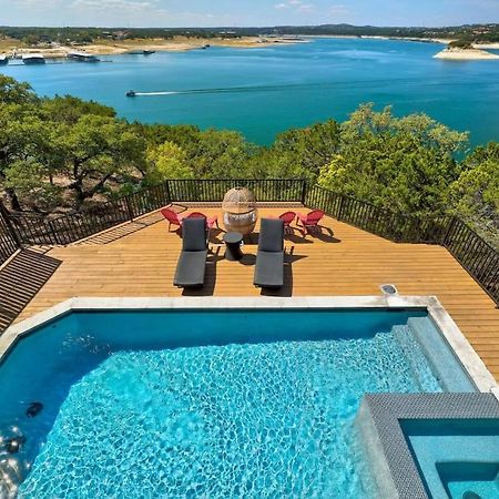 Atlantis On Lake Travis Pool Hot Tub Dock Villa Leander Exterior photo