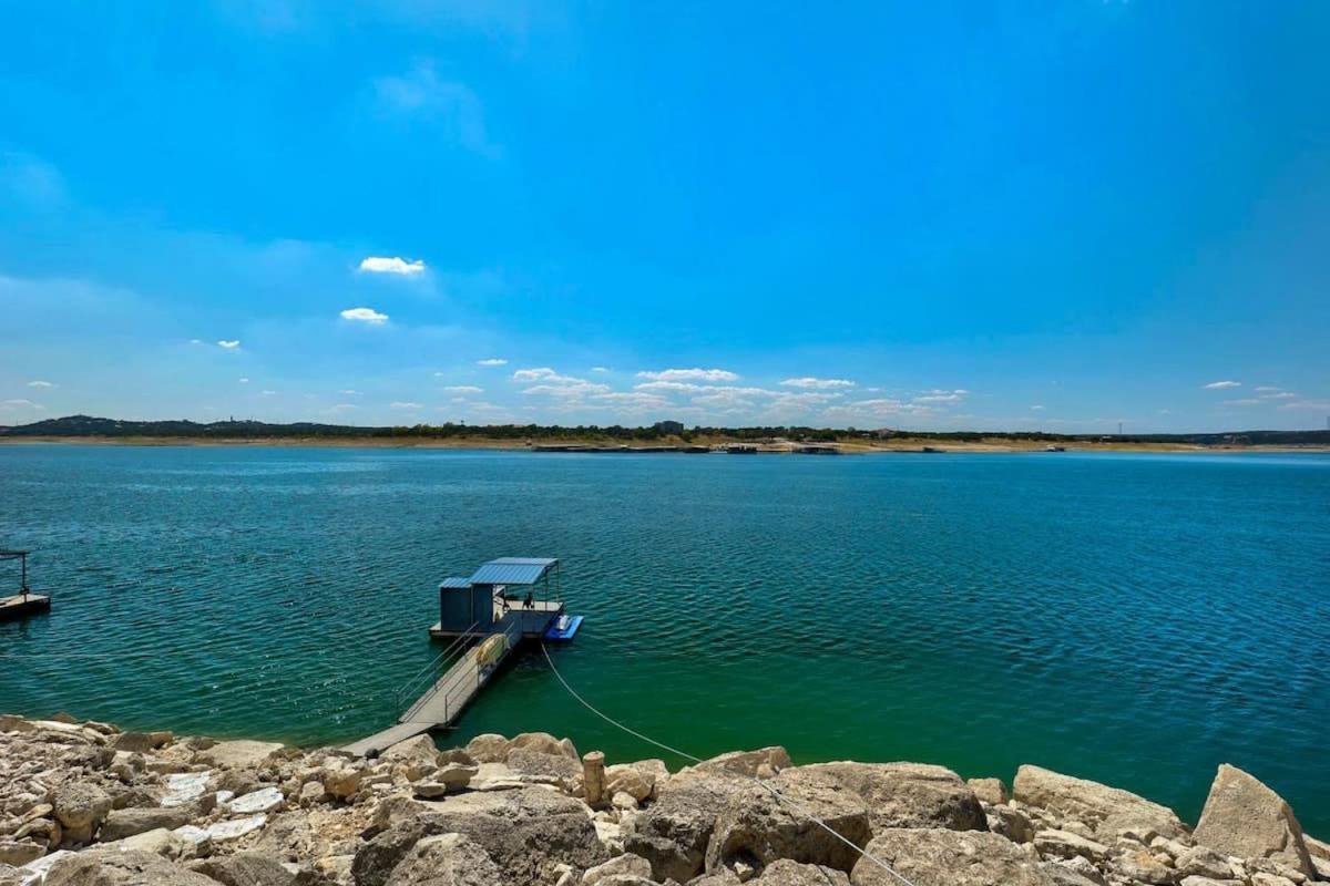 Atlantis On Lake Travis Pool Hot Tub Dock Villa Leander Exterior photo