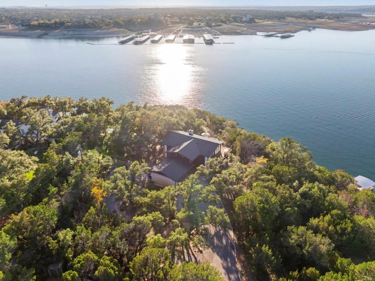 Atlantis On Lake Travis Pool Hot Tub Dock Villa Leander Exterior photo